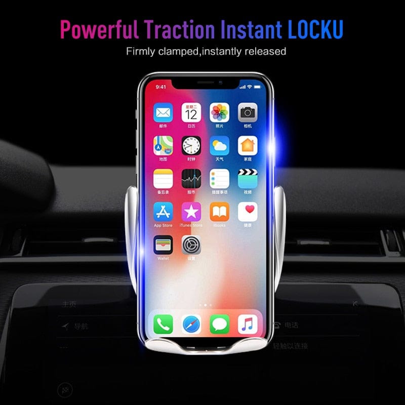 eprolo tendencias Option 1 Cargador Inalámbrico para Auto con Sujeción Automática y Rotación 360° | Noctryx
