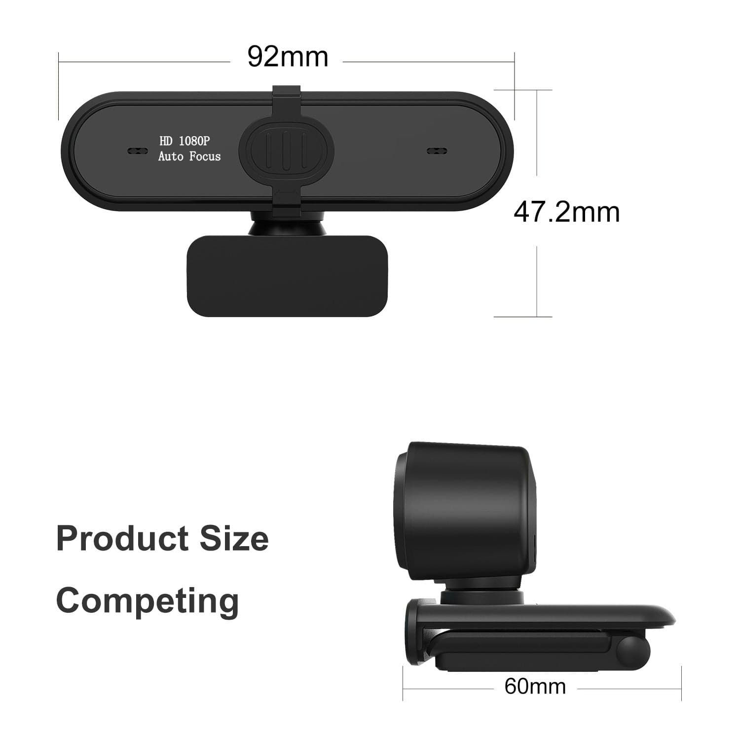 eprolo tendencias S6-2 million 30 frame autofocus camera Cámara Web 1080P con Autofocus y 5MP – Ideal para Videoconferencias y Cursos Online | Noctryx