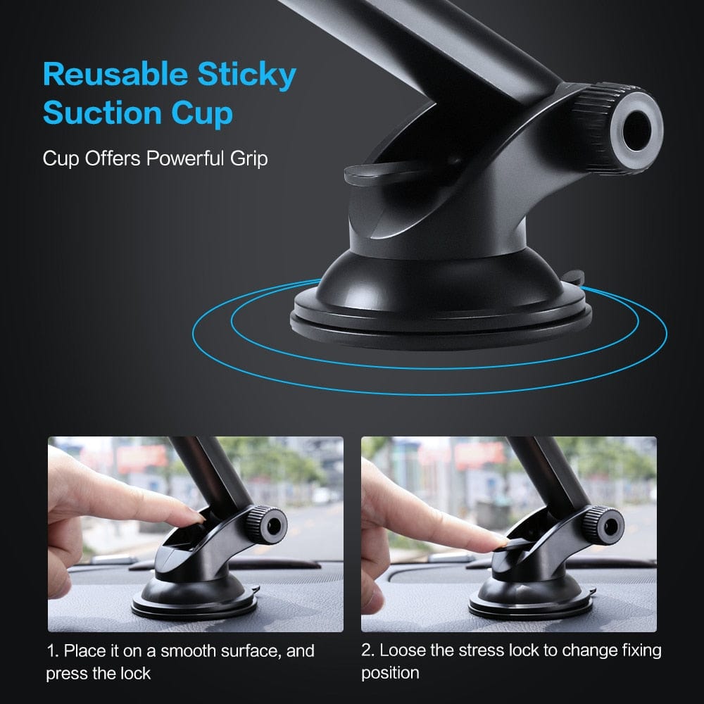 eprolo tendencias Soporte Universal para Teléfono FLOVEME – Rotación 360° para Salpicadero y Parabrisas | Noctryx
