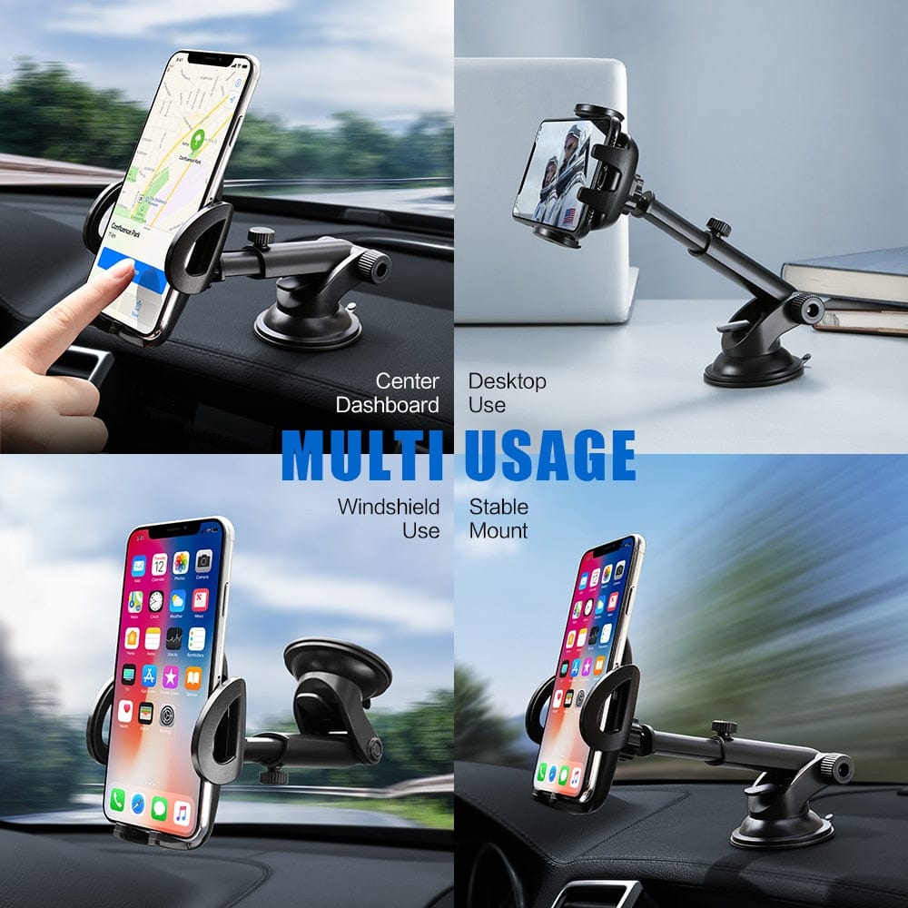eprolo tendencias Soporte Universal para Teléfono FLOVEME – Rotación 360° para Salpicadero y Parabrisas | Noctryx