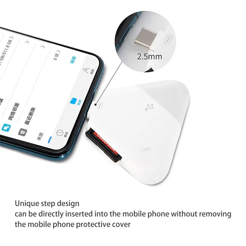 eprolo tendencias White Lector de Tarjetas Tapa Magnética para PC, Laptop, MacBook y Smartphone | Noctryx