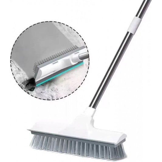 eprolo White Cepillo de Limpieza 2 en 1 con Mango Ajustable para Baño y Cocina | Noctryx