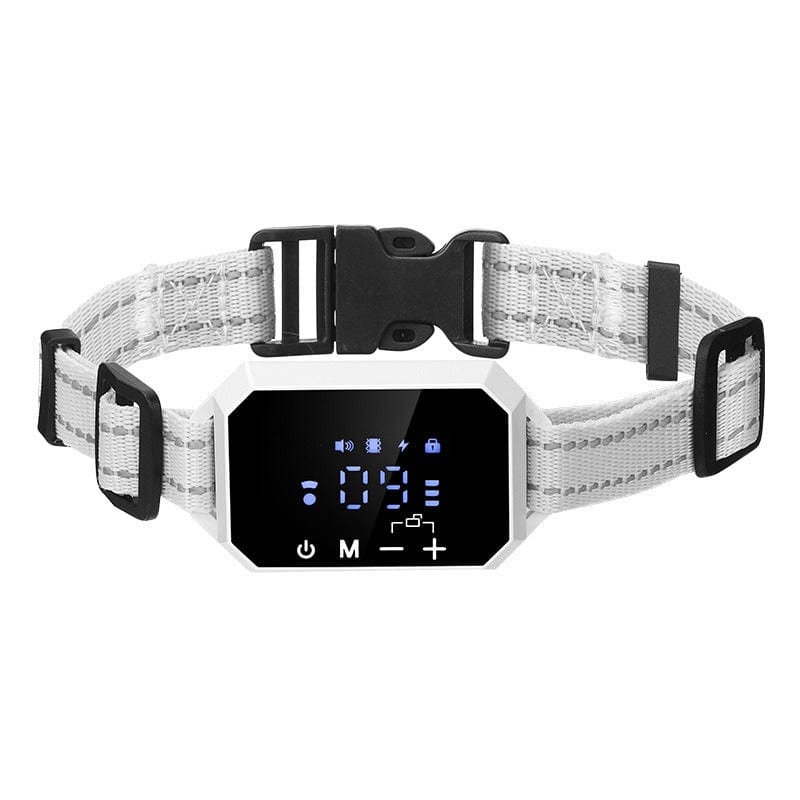 eprolo White Cerco Eléctrico Inalámbrico para Perros con GPS. Vibración, Toque Eléctrico y Alerta Inteligente | Noctryx